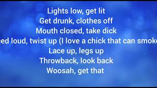 Jeremih ft. Juicy J, Twista - Woosah ( Lyrics ) TikTok