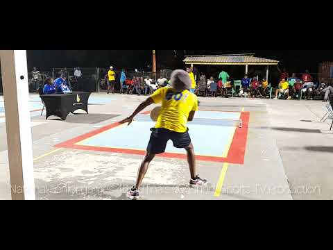 Adrian Scott vs Abbey Clark. National senior games 46-50 finals.