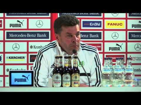 Hecking und Stevens loben Ivica Olic: "Richtiger Profi!" | VfB Stuttgart - VfL Wolfsburg 1:2