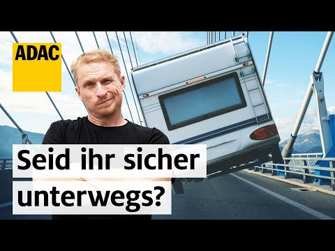 Fahren mit Wohnwagen und Camper: Mit diesen Tipps reist ihr sicher | ADAC & PiNCAMP