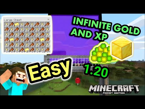 Gojo Gamerz Minecraft - How to Make Gold and XP Farm in Minecraft PE 1.20 (Java/bedrock/pc/PS4/Xbox) in Hindi