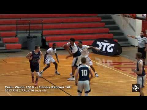 Team Vision 2019 vs Illinois Raptors 16U - And 1 DTG AAU Louisville