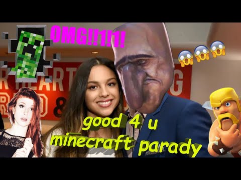 good 4 u Minecraft Parody (Official Music Video)