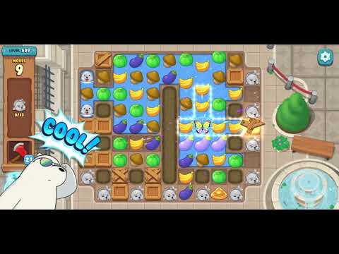 We Bare Bears the Puzzle for Kakao Level 539 - No Boosters