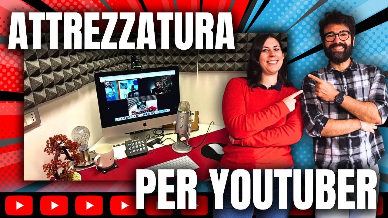 Scopriamo l'ATTREZZATURA di SARA TRECATE per FARE VIDEO 📽️ STUDIO TOUR