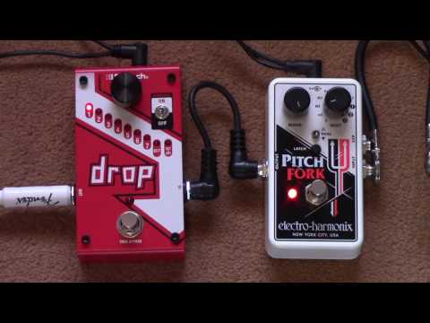 Digitech Drop Vs EHX Pitch Fork Detuning Pedal Shootout