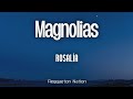 ROSALÍA - Magnolias (Letra/Lyrics) | LUX