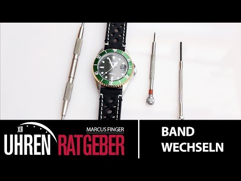 Uhrenarmband wechseln ohne Werkzeug / Uhrenband austauschen