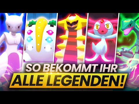So bekommt ihr ALLE LEGENDÄREN POKEMON in Strahlender Diamant und Leuchtende Perle!