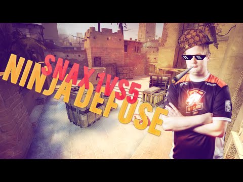 Snax - 1vs5 - Virtus.pro vs. FaZe @ IEM Katowice 2016