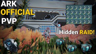 Wiping a SECRET Underwater Base WITH EXPOSED GEN?! | Ark Official PvP