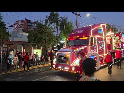 Caravana Navideña Coca-Cola Providencia 2025