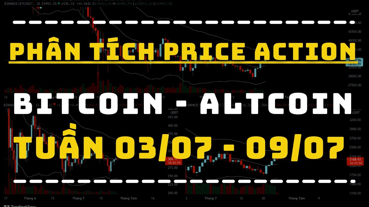 Phân Tích BITCOIN - ALTCOIN Theo Price Action Tuần 03-09/07