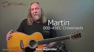 Video thumbnail for 2013 Martin 000-45EC Crossroads, Madagascar Rosewood & Adirondack Spruce by Dream Guitars