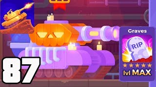 Tank Stars - Gameplay Walkthrough part 87 - Tank Pumpkin & Graves max lvl (iOS,Android)