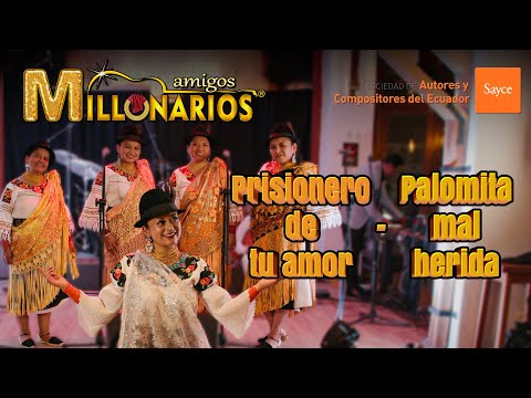 AMIGOS MILLONARIOS // Prisionero de Tu Amor / Palomita Mal Herida (Sesión en Vivo - Parte 4/6)