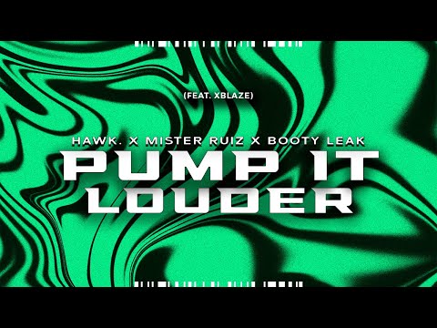 HAWK., Mister Ruiz, BOOTY LEAK - Pump It Louder (feat. Xblaze) [Official Lyric Video]