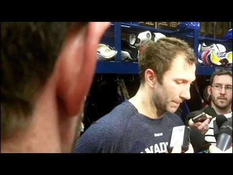 Erik Cole after loss to Vancouver
