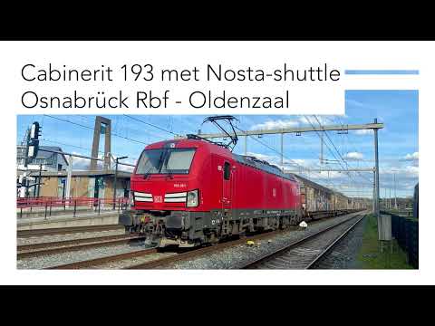 [4K] Cabinerit Osnabrück Rbf naar Oldenzaal