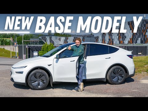 The New Base Tesla Model Y Tested! Standard Range LFP RWD
