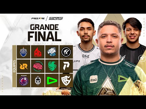EWC: FREE FIRE | GRANDE FINAL - COPA DO MUNDO DE ESPORTS 🏆 #FREEFIRE