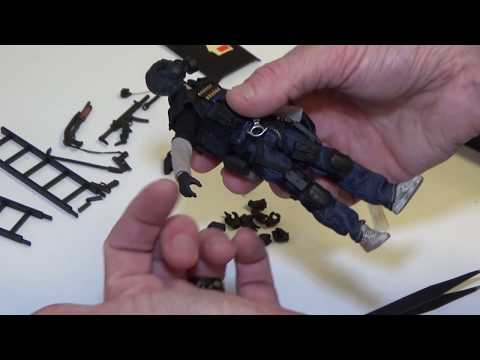 Unboxing the 1/12 Scale Dam Toys Hong Kong SDU Action Figure Set