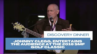 Johnny Clegg, Entertains The Audience at The 2018 SMF Golf Classic