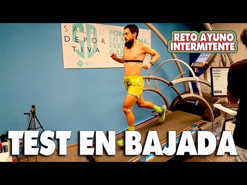 TEST EN BAJADA. #RetoAyuno 🏋️♀️.