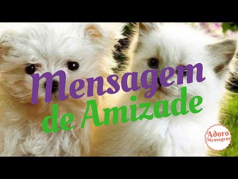 Mensagem de Amizade - Ser amigo é ...