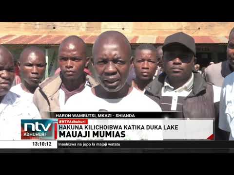 Maafisa wa polisi waanzisha uchunguzi baada ya mmiliki wa duka Mumias kuuwawa na watu wasiojulikana