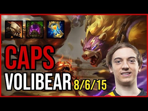 CAPS - VOLIBEAR vs LEE SIN Jungle - EUW Grandmaster - Patch 11.6