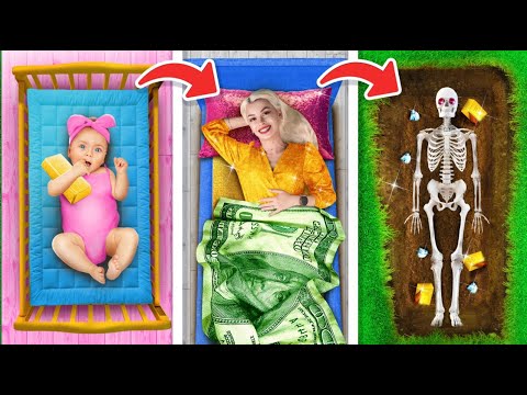 Giga Rich Girl from Birth to Death