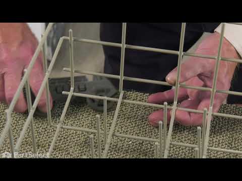 Whirlpool Dishwasher Repair - How to Replace the Lower Dishrack Wheel