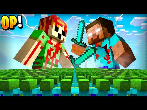 Epic Minecraft Battle! Hero Vs Giant Alex Vs Mutant Mobs