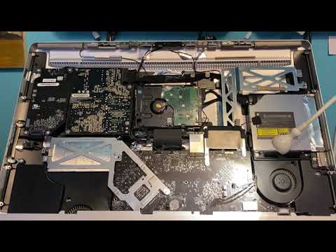 2009-2012 iMac Video Card Removal (easy)