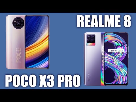 realme 8 vs Xiaomi POCO X3 Pro. Сравнение по всем параметрам!