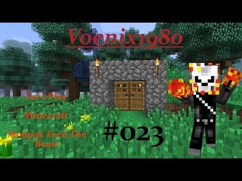 Let's Play Feed The Beast - Monster #023 Obsidian Produktion [HD] [Deutsch]