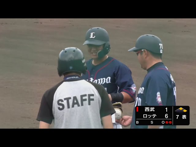 【ファーム】ライオンズ・佐藤 反撃のタイムリーヒット!! 2020/7/22 M-L(ファーム)