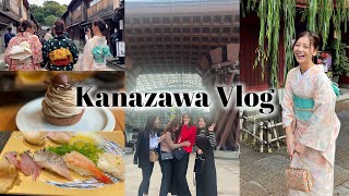 【女子旅vlog 】大満喫！2泊3日の金沢旅行🤍│ホテル│グルメ│cafe│観光スポット│盛りだくさんです🥰