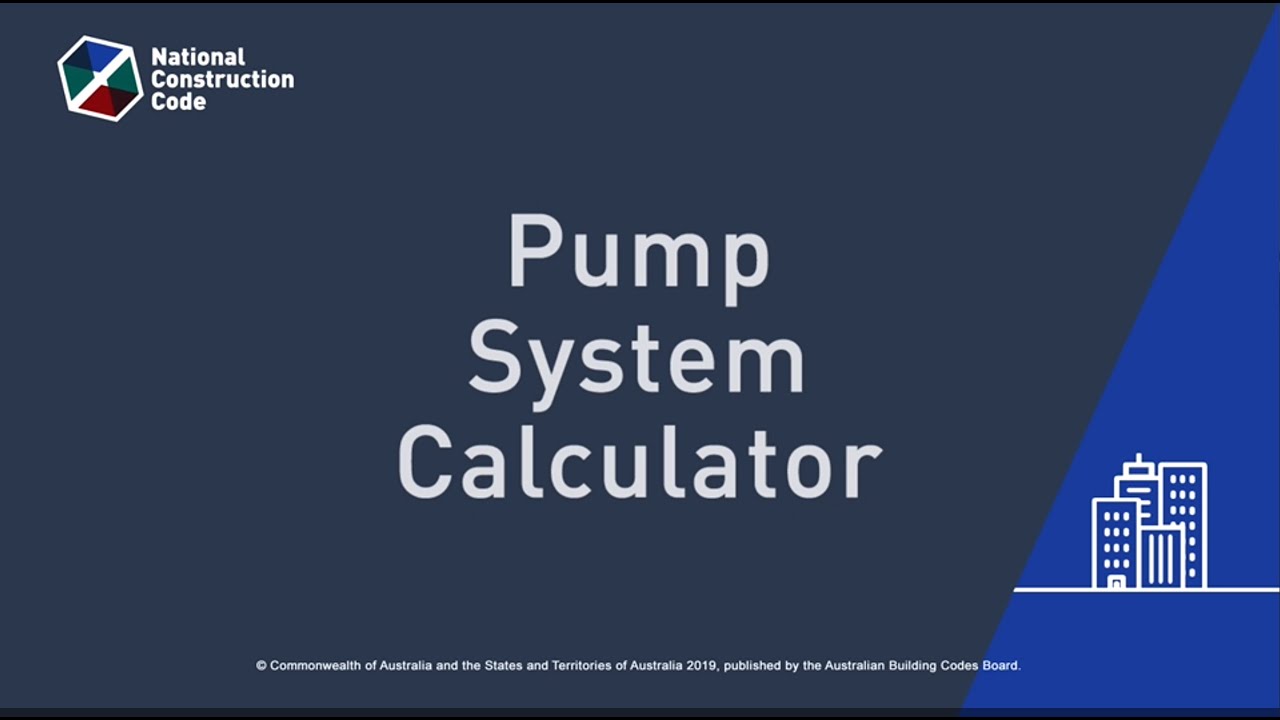 Pump System Calculator