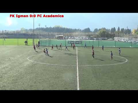 FSKS Pretpioniri 2010 grupa A: FK Igman vs. FC Academica 1. poluvrijeme