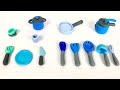 Amazing Technique Make Kitchen Set With Polymer Clay DIY Miniature Clay Kitchen Set