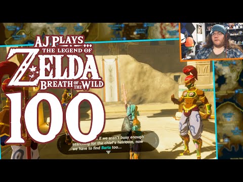 AJ Plays: TLoZ: Breath of the Wild - Facecam Party!! | Episode 100