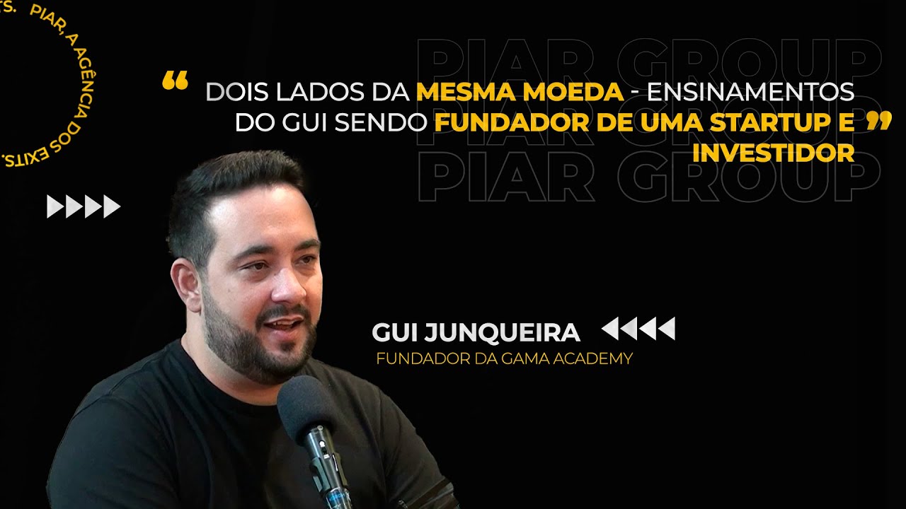 Dois lados da mesma moeda - Ensinamentos do Gui sendo Fundador de uma startup e investidor
