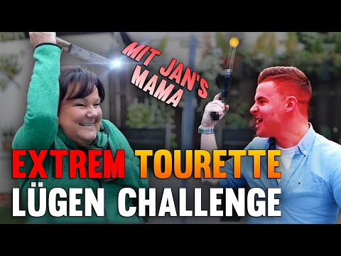 Tourette Lügenchallenge gegen Jans Mama! (Marion)