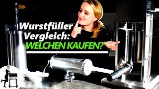Wurstfüller kaufen / Test und Vergleich / Wurst selber machen / Die Frau am Grill