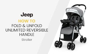 Jeep Unlimited Reversible Handle Stroller Tutorial Video (by Delta Children)