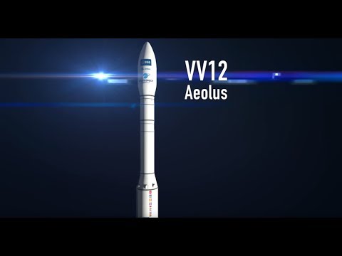 Arianespace Flight VV12 - Aeolus Launch Sequence
