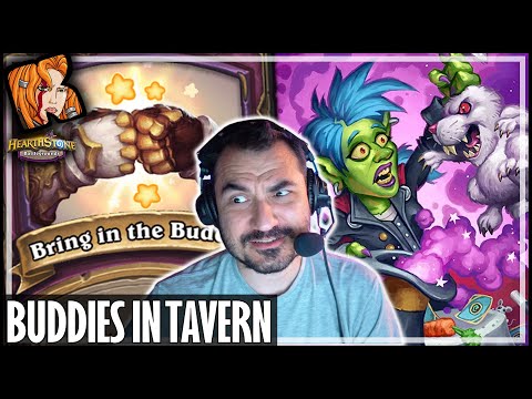 BUDDIES ANOMALY IS PURE MADNESS! - Hearthstone Battlegrounds