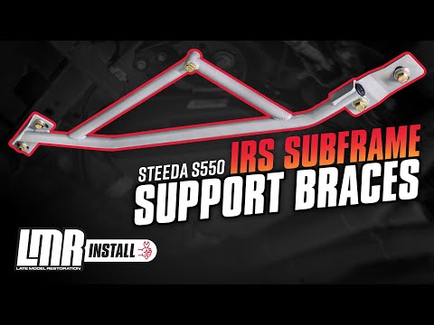 2015-2023 Mustang Steeda IRS Subframe Support Braces - Review & Install